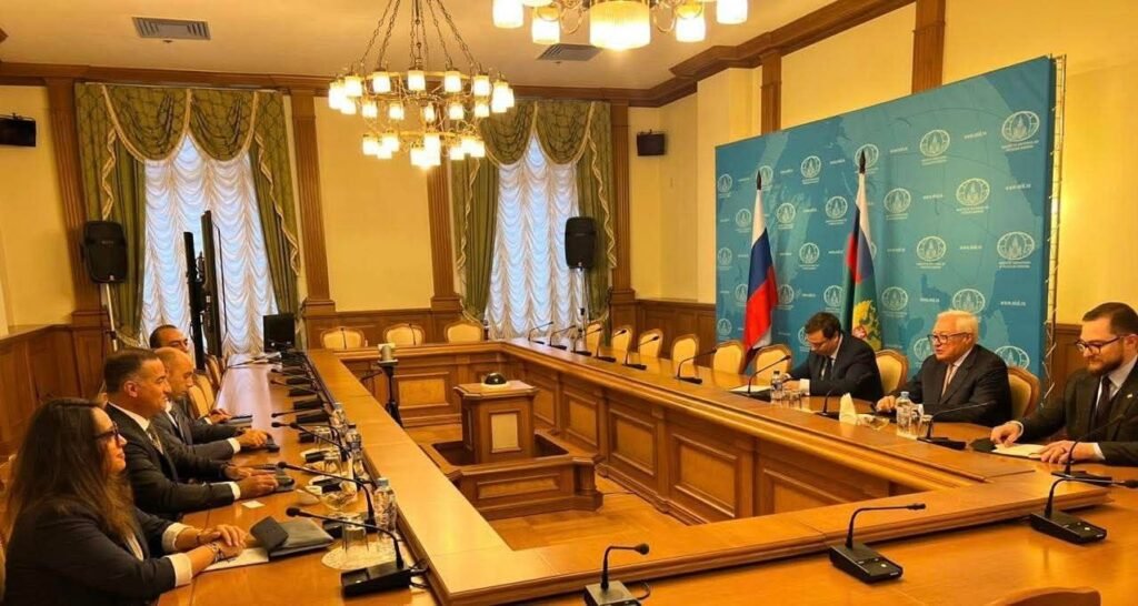 سفير مصر في موسكو يلتقي مائب وزير الخارجية الروسي