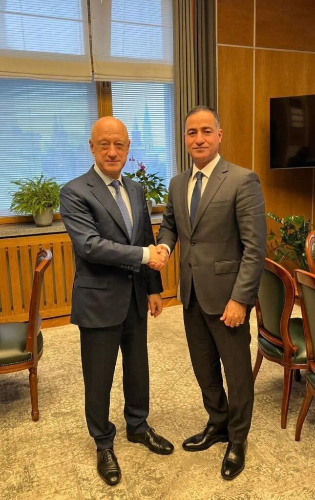 السفير حمدي شعبان والسيد ألكسندر باباكوف