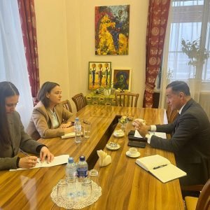 سفير مصر في روسيا يلتقي مديرة إدارة الشراكة مع أفريقيا بوزارة الخارجية الروسية