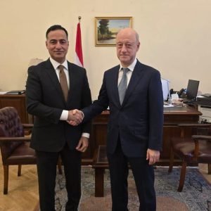 السفير المصرى فى موسكو يستقبل نائب رئيس مجلس الدوما الروسى