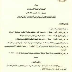 انتخابات المصريين في الخارج