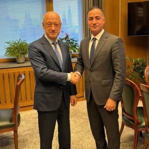 السفير حمدي شعبان والسيد ألكسندر باباكوف