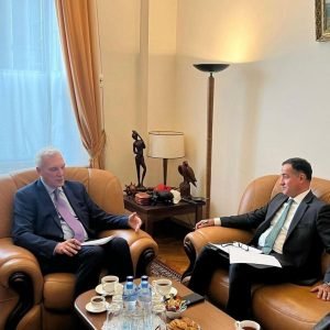 السفير المصري في موسكو يلتقي نائب وزير الخارجية الروسي