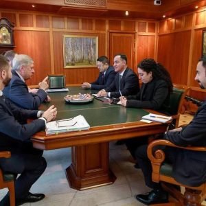 سفير مصر في روسيا يبحث التعاون الثقافى والعلمى والأكاديمى مع رئيس جامعة موسكو الحكومية للعلاقات الدولية